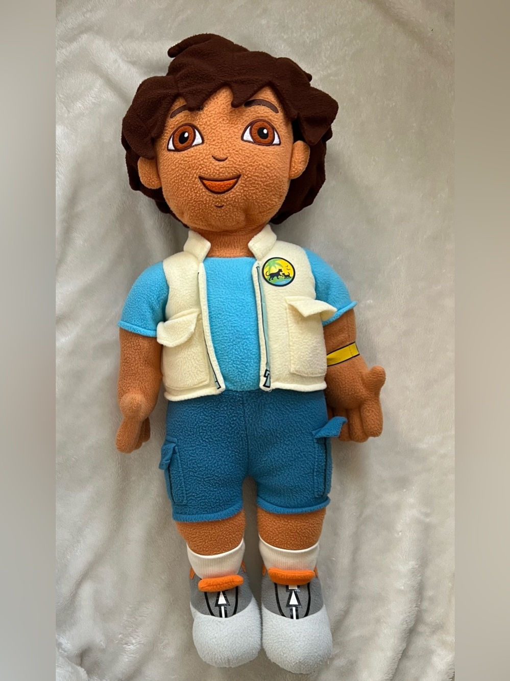 Go Diego Go Jumbo Plush Stuffed Doll 28" Large Pillow PAL Nick Jr